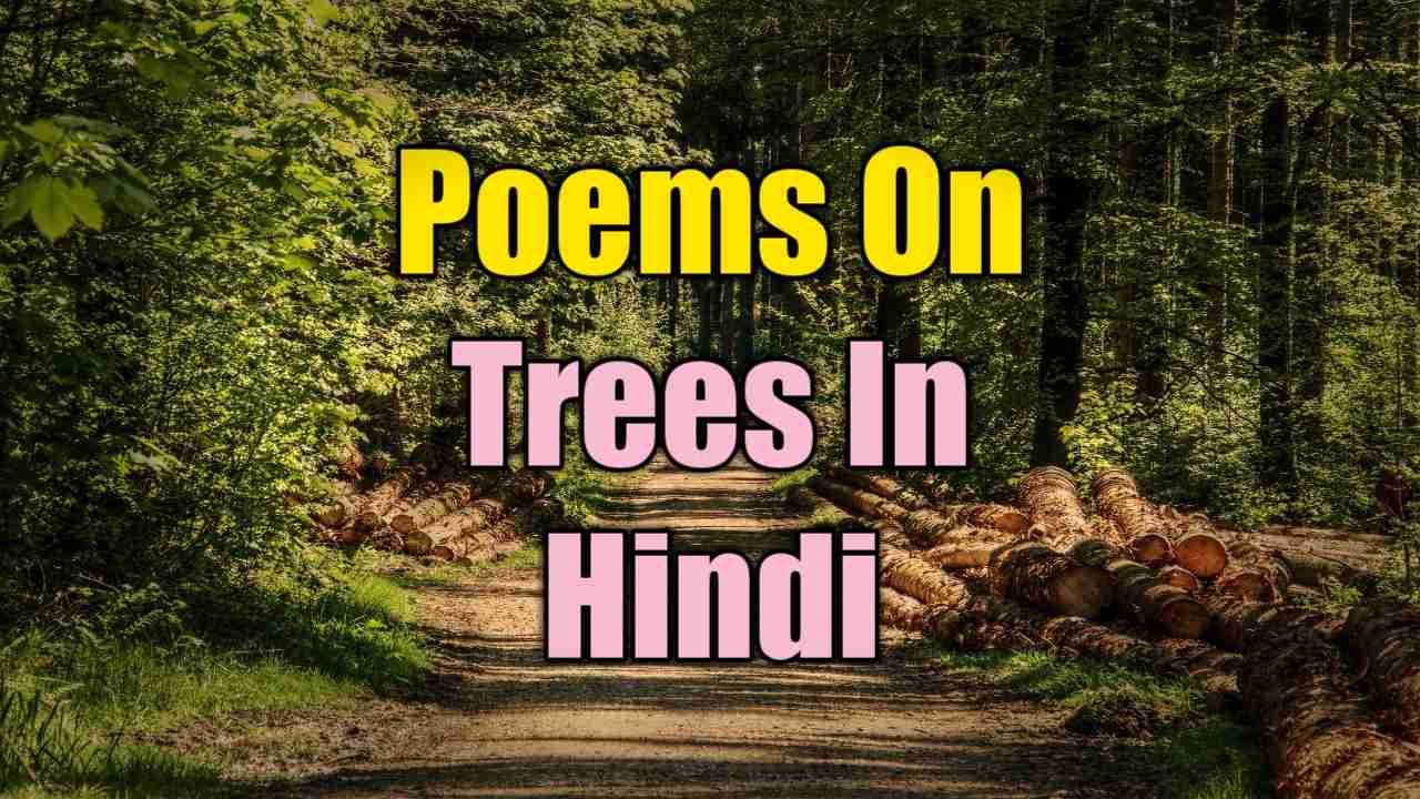 poem on trees in hindi