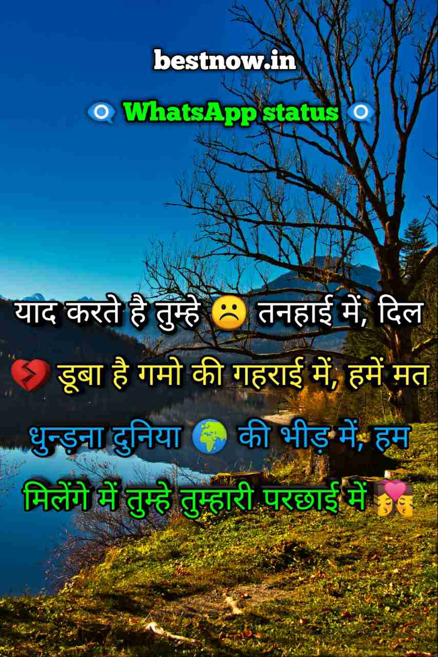 Whatsapp Status In Hindi