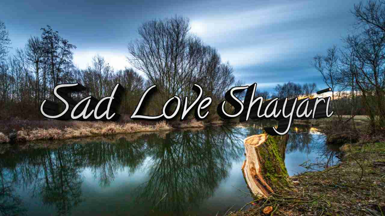 Sad Love Shayari