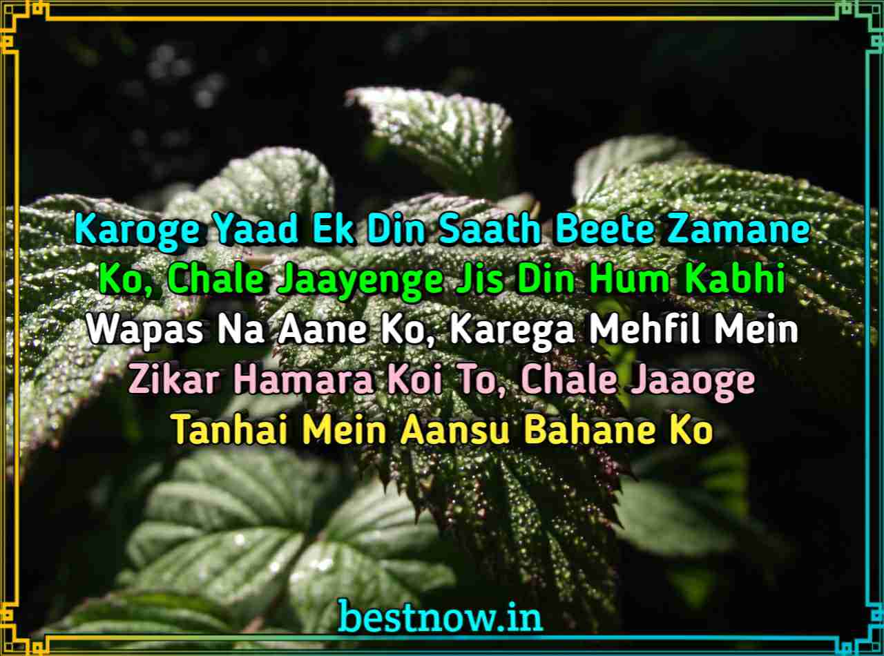 English Shayari